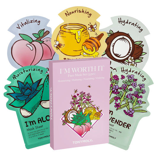 TONYMOLY I Am Worth It Mask Set 5pcs
